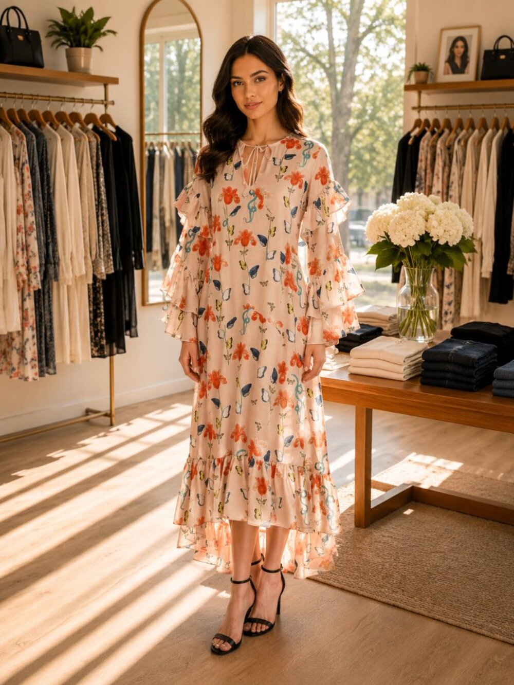Borgo du Nor Floral dress